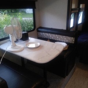 camper dinette