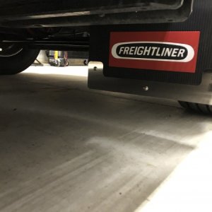 Front Freightliner Mud Flaps