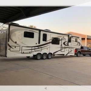 Backing trailer into barndominium in Port Oconnor