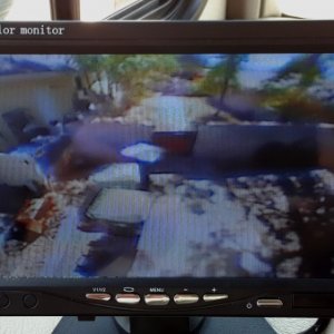 Dark & blurry image on Padarsey 7" Backup Camera Monitor