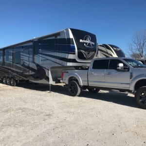 The day we picked it up from Wheels RV in Springdale Arkansas