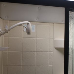 Glass shower doors