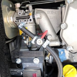 Generator fuel cutoff