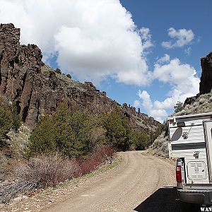 Owyhee Canyonlands - Road to Jarbidge