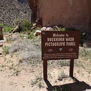 Buckhorn Wash Pictograph Panel