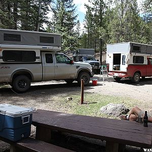 Blue Spruce Campground - Devils Backbone area