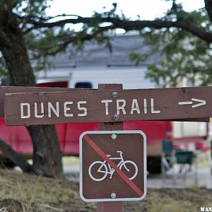 The Dunes are a Short Walk from Pinyon Flats