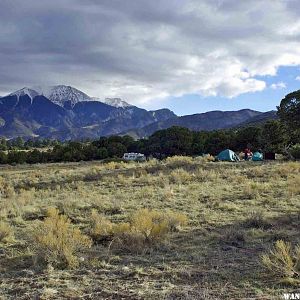 Pinyon Flats CG on a Cold Morning