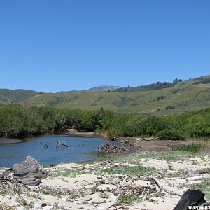 The Big Sur River in Andrew Molera State Park