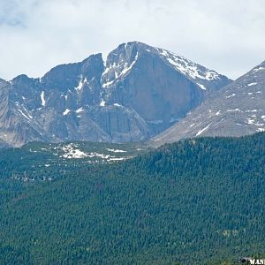 The Diamond Face of Long's Peak