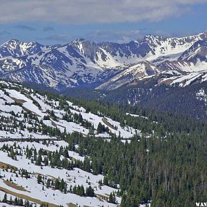 View along Trail Ridge Road