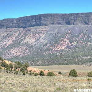 Abert Rim from below