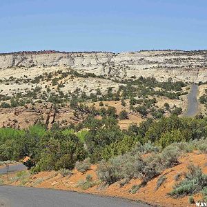 SimiMike Heads West on the Burr Trail