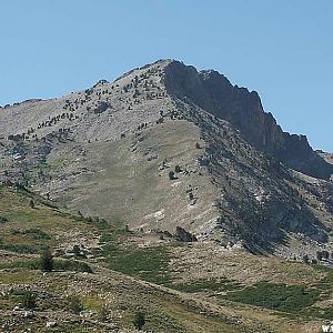 King Peak from Overland Lake Trail