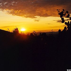 Sunrise at Angel Lake Campground