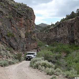 Road from Bodie to Aurora