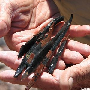 Obsidian needles