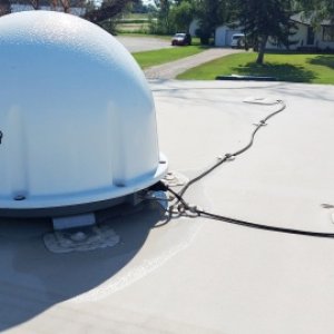 5th wheel sat dish