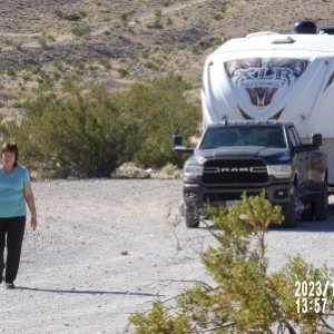 ghost town outside of Beaty Nevada