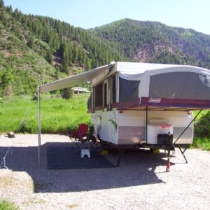 High Side Pop-Up, Sylvan Lake, Colorado
We only had this pop-up for about 5 years but we sure had fun with it. I couldn't believe you could have a bat