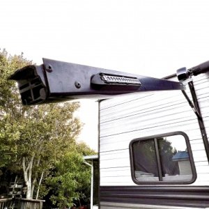 Electric Awning arm- snapped off & locked in extended position!