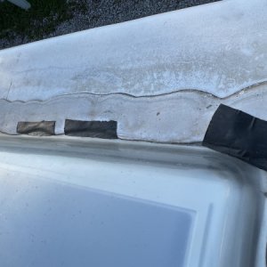 Roof/skylight damage: dealership repairs- prior to sale!