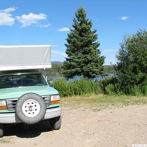 Co-op Lake campsite