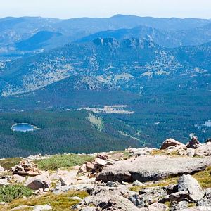 Bierstadt Lake--to the left