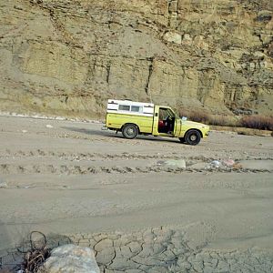 Near the Narrows in Cottonwood Wash