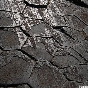 Devils Postpile National Monument - Glacier polished columnar basalt