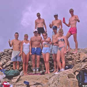 Stew on Top of Mt Elbert--1990