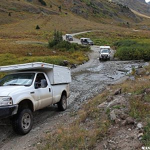 The WTW Crew on The American Basin Spur of the Alpine Loop