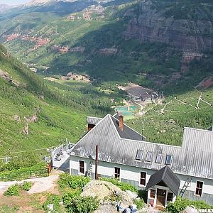 Bridal Veil Falls and Old Powerhouse