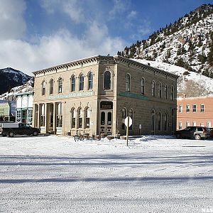 Beautiful Lake City in Winter