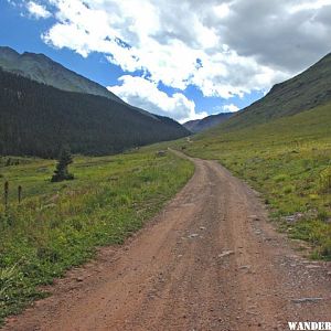 Up the Bandora Mine Road from the campground