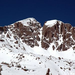 Snowdon Peak from Andrews Lake