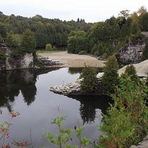 Elora Gorge Quarry Elora Ontario Canada