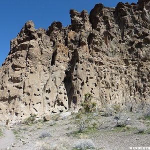 Holes in the lava rock (Rings Loop Trail)