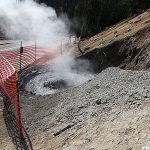 Sulphur Works - Lassen Volcanic National Park