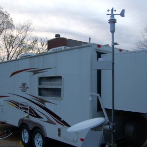 Weather Station and Sat Dish