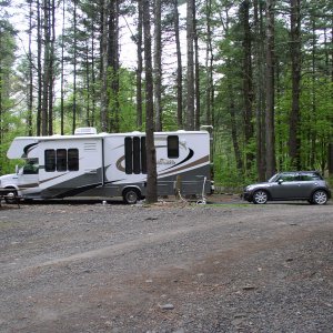 2009 Forester 3121DS with 07 Mini Cooper toad