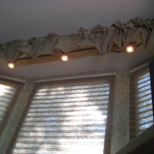 Lights over Entertainment Center