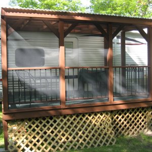 Screen Porch Progress~!