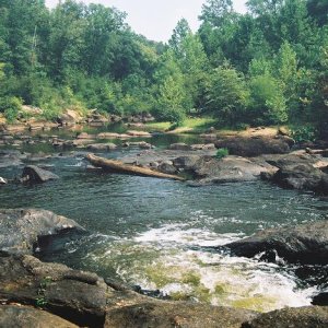 Below the falls, High Falls SP