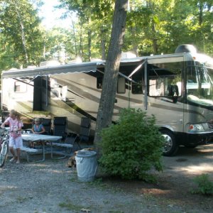 Lake George RV Park - Site