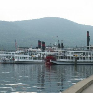 All 3 Lake George Steamboats