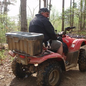 My Boston Enjoys ATVs