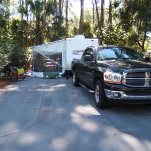 Camping at Fort Wilderness at Disney