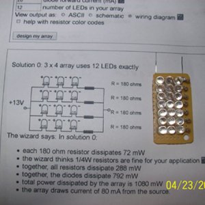 21 LED series parallel wizard 2