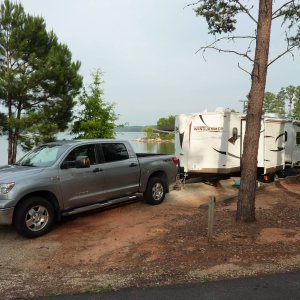 Windjammer 3002W at Oconee Point Campground, Seneca, SC